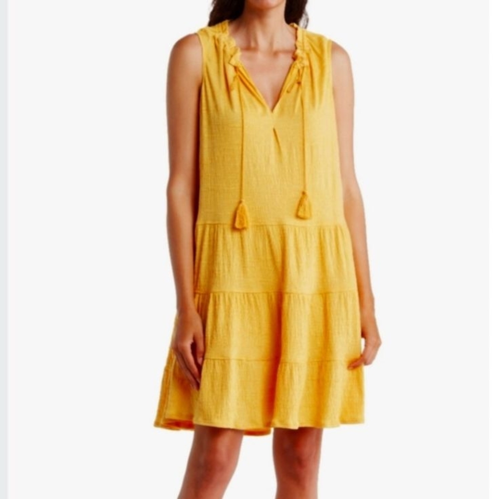 💚Max Studio Sunlit Sleeveless Dress☆